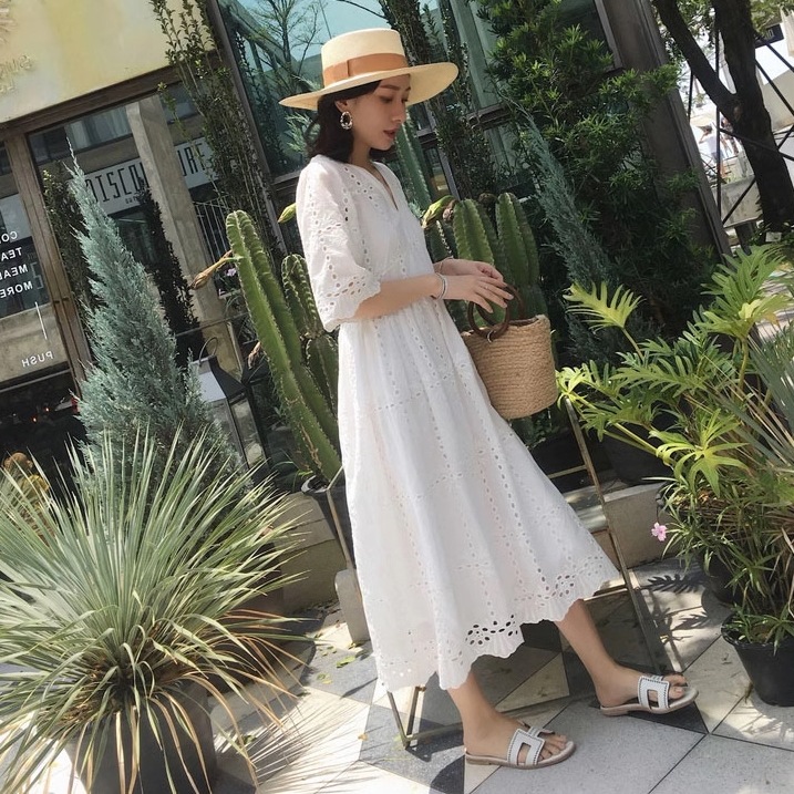 レディース ワンピース プルオーバー ドレス ロングスカート レーススカート ミモレ 半袖 Vネック 襟なし レース ハイウエスト 透け感 薄手 かわいい 大人可愛い きれいめ シンプル カジュアル レディース ワンピース プルオーバー ドレス ロングスカート レーススカート ミモレ 半袖 Vネック 襟なし レース ハイウエスト 透け感 薄手 かわいい 大人可愛い きれいめ シンプル カジュアル