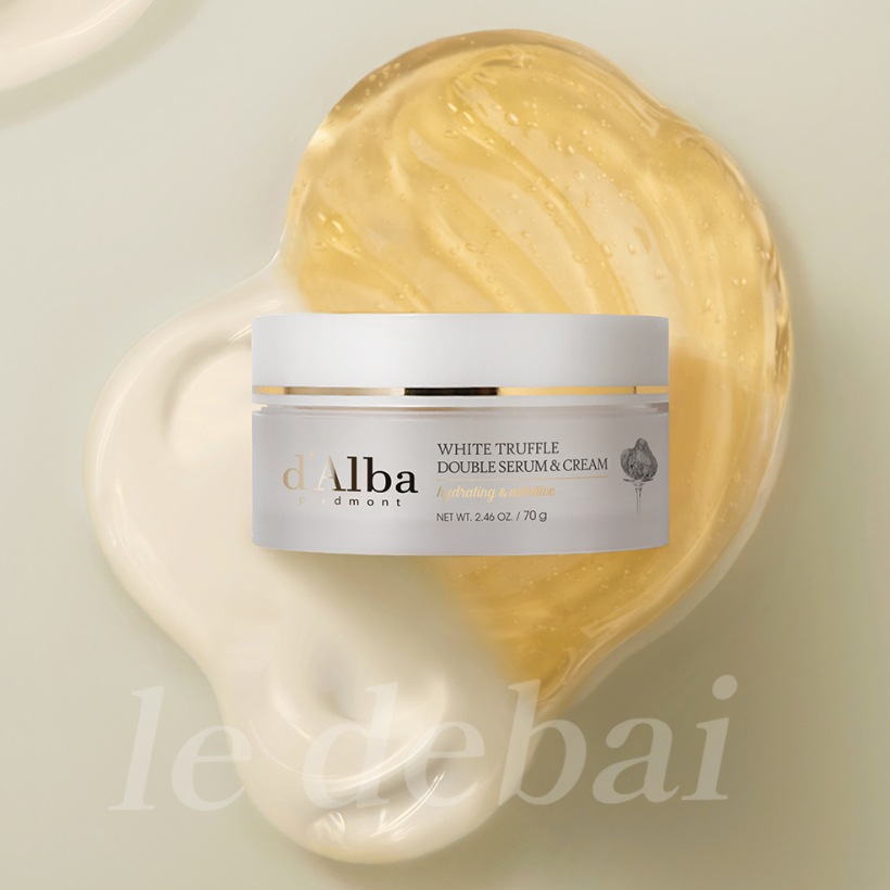 ビーガン ホワイト トリュフ ダブル セラムアンドクリーム 70g (鎮静/弾力/保湿/栄養供給/活力)
