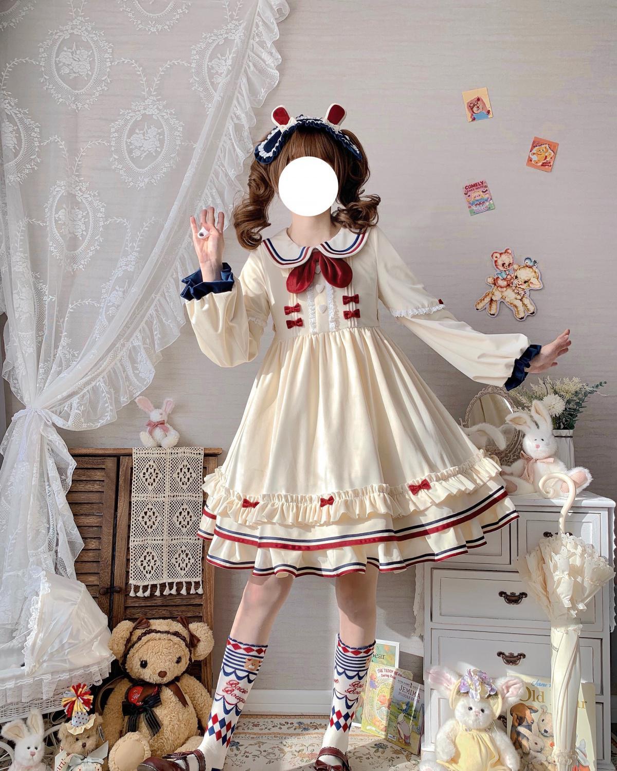 ロリータスカート バニーアイスクリームロリータ 秋冬刺繍 甘くて可愛い ロリータスカート バニーアイスクリームロリータ 秋冬刺繍 甘くて可愛い
