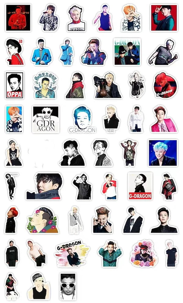 Qoo10] G-DRAGONステッカー BIGBAN