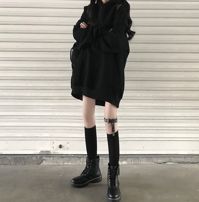 オーバーサイズ 肩ジッパー 肌見せ トップス プルオーバー フーディー パーカー ミディアム丈 チュニック丈 長袖 萌袖 ロングスリーブ ドロップショルダー フード付き ファスナー 2way シンプル オーバーサイズ 肩ジッパー 肌見せ トップス プルオーバー フーディー パーカー ミディアム丈 チュニック丈 長袖 萌袖 ロングスリーブ ドロップショルダー フード付き ファスナー 2way シンプル