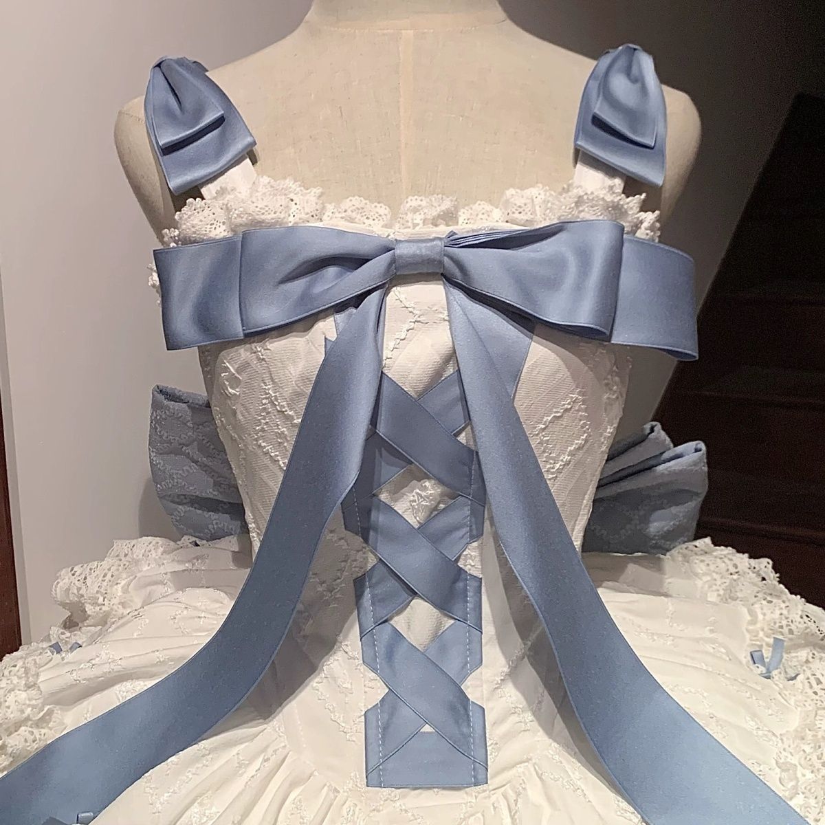 初恋リボン（ワイドリボンバージョン）ロリータスリーピングドリームドレスロリータjkドレス