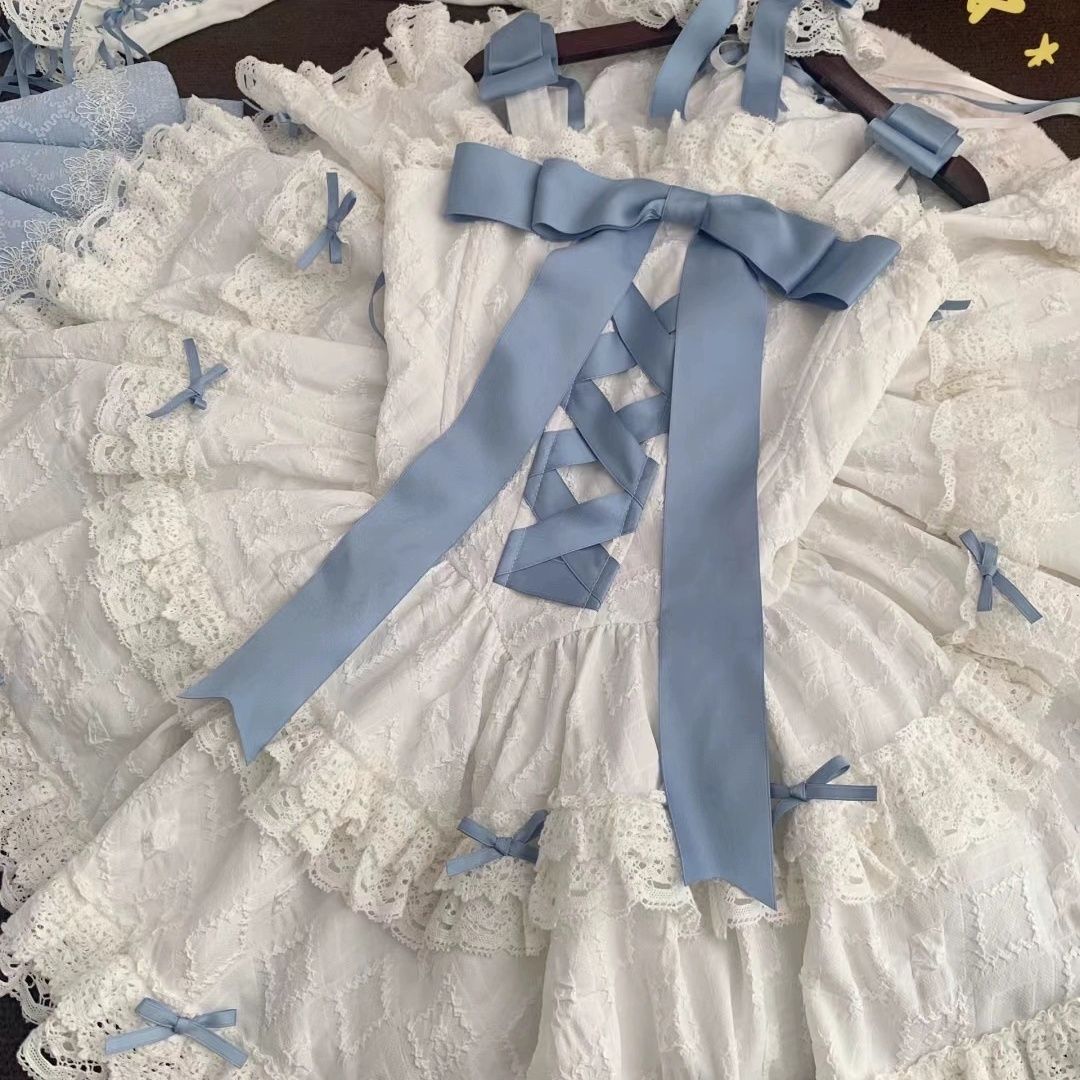 初恋リボン（ワイドリボンバージョン）ロリータスリーピングドリームドレスロリータjkドレス
