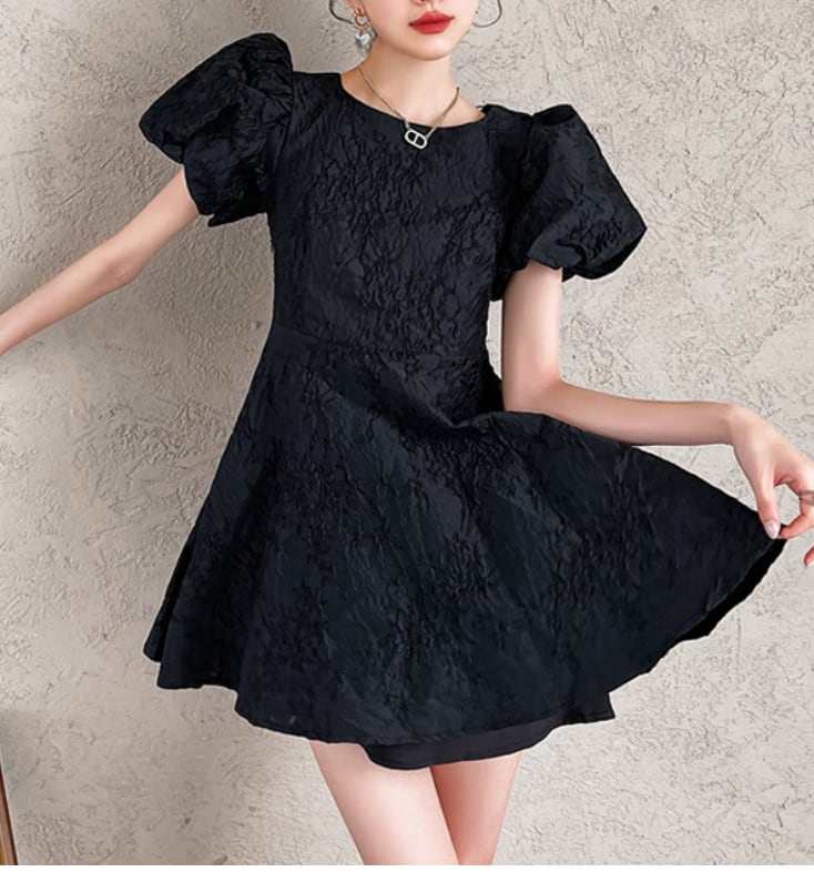 ワンピース 上着 人気 おすすめ おしゃれ お洒落 激安 安い プチプラ 半袖 ラウンドネック 丸首 ふわふわ パフスリーブ ふんわり Aライン 膝丈 ミニスカート 無地 コットン 綿 lo ワンピース 上着 人気 おすすめ おしゃれ お洒落 激安 安い プチプラ 半袖 ラウンドネック 丸首 ふわふわ パフスリーブ ふんわり Aライン 膝丈 ミニスカート 無地 コットン 綿 lo