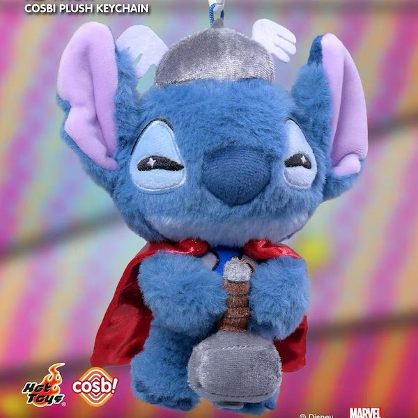 HotToys marvel スティッチ COSBI ぬいぐるみペンダント Hot Toys Marvel Stitch Cosbi Plush Keychain
