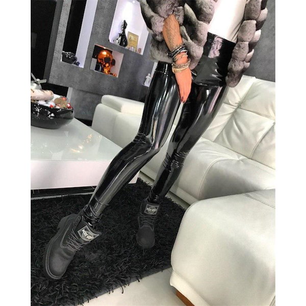 Qoo10] 新品 大人気 レザーパンツ レディース