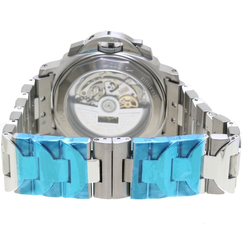 ルミノール クロノグラフ PAM00072 エルプリメロ ステンレススチールxチタン メンズ /39648【中古】【腕時計】