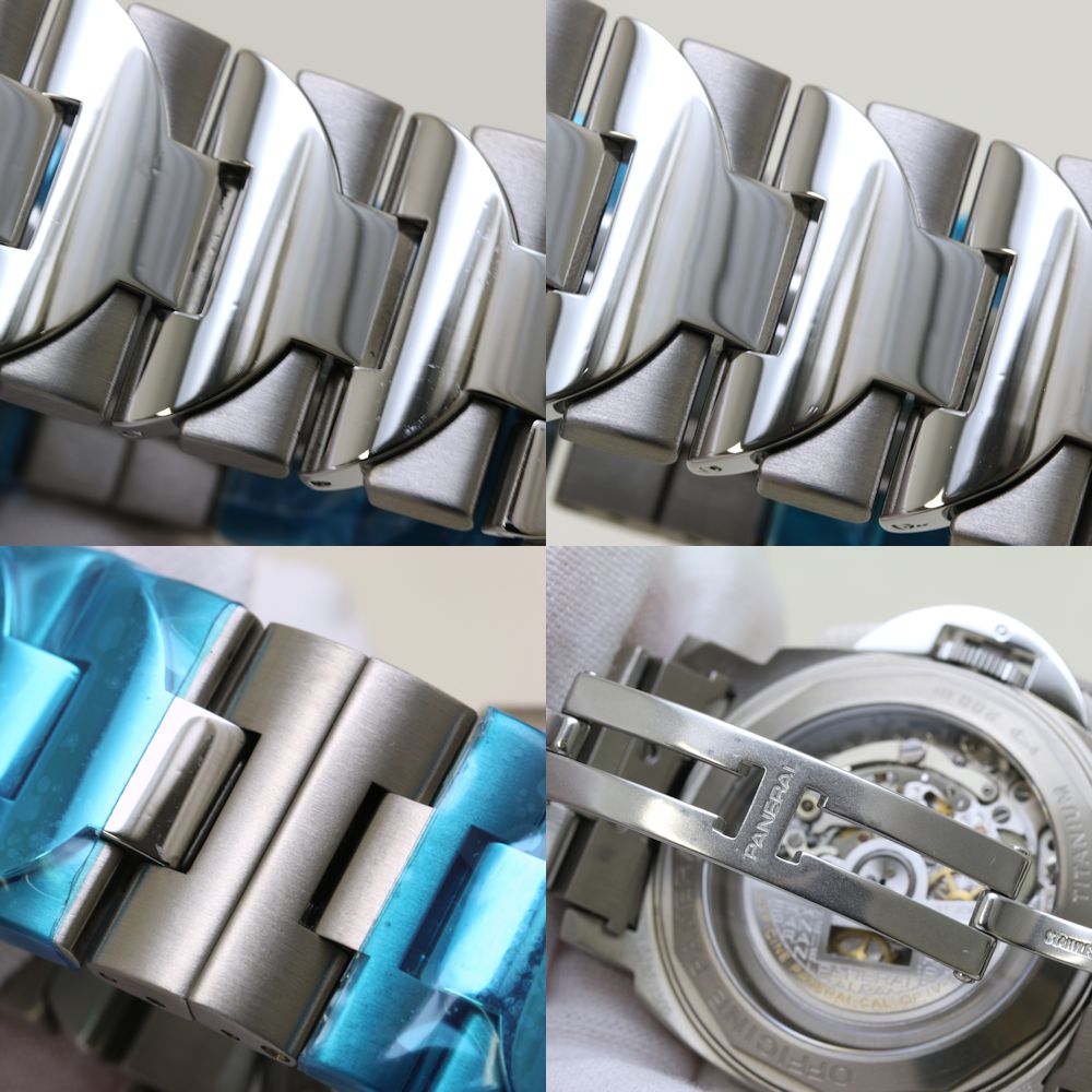 ルミノール クロノグラフ PAM00072 エルプリメロ ステンレススチールxチタン メンズ /39648【中古】【腕時計】