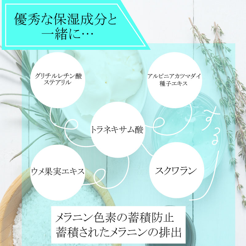 膝の黒ずみに着目した美白クリームLusTer ラスタークリーム（60ｇ）薬用美白濃密クリーム