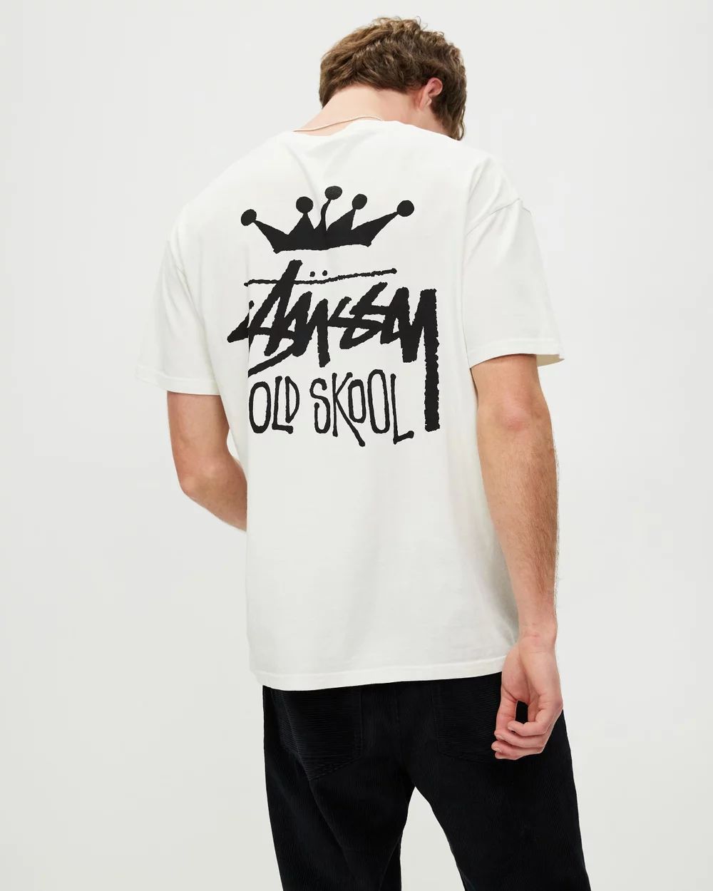STUSSY Old Skool 50-50 SS Tee Tシャツ ステューシー STUSSY Old Skool 50-50 SS Tee Tシャツ ステューシー