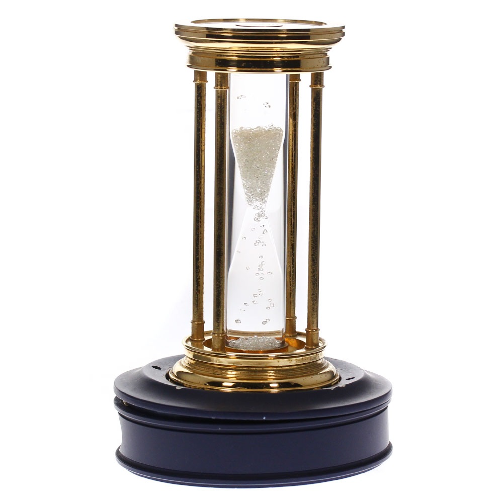 訳あり【De Beers】デビアス ダイヤモンドアワーグラス砂時計 2000年限定ミレニアム記念 2000個限定【中古】 訳あり【De Beers】デビアス ダイヤモンドアワーグラス砂時計 2000年限定ミレニアム記念 2000個限定【中古】