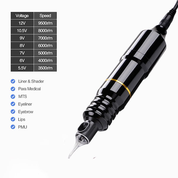 ペン型タトゥーマシン　Pen　tattoo machine set タトゥーペンキット ペン型タト ゥーマシンタトゥーセット プロ