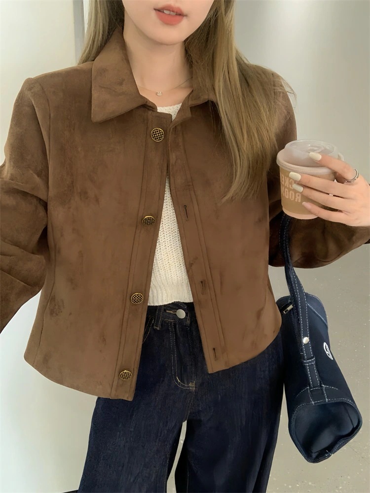 秋冬 長袖 ジャケット かわいい 韓国 スタンドネック アウタートップス 羽織り合成レディースフェイクコーデカジュアルシルエットゆったりファッション系サイズ 色っぽ 女っぽきれいめ大人丈 秋冬 長袖 ジャケット かわいい 韓国 スタンドネック アウタートップス 羽織り合成レディースフェイクコーデカジュアルシルエットゆったりファッション系サイズ 色っぽ 女っぽきれいめ大人丈