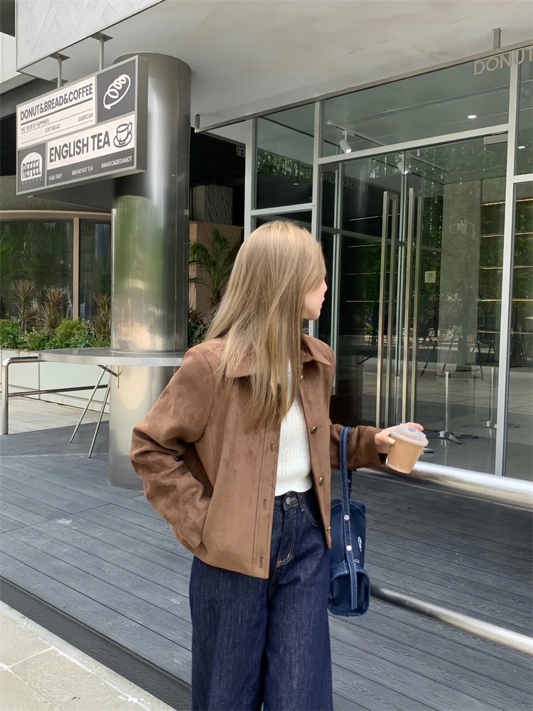 秋冬 長袖 ジャケット かわいい 韓国 スタンドネック アウタートップス 羽織り合成レディースフェイクコーデカジュアルシルエットゆったりファッション系サイズ 色っぽ 女っぽきれいめ大人丈 秋冬 長袖 ジャケット かわいい 韓国 スタンドネック アウタートップス 羽織り合成レディースフェイクコーデカジュアルシルエットゆったりファッション系サイズ 色っぽ 女っぽきれいめ大人丈