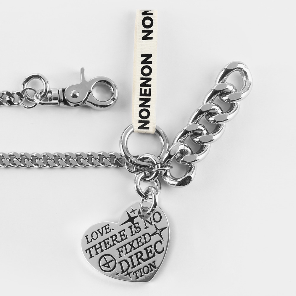 BLACK LOVE KEYRING_L