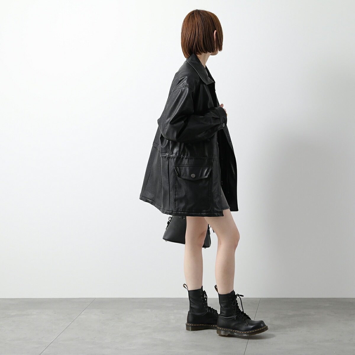 MM6 × Dr.Martens エムエムシックス メゾンマルジェラ ドクターマーチン コラボ ブーツ 1490 TWIST S66WU0126 P8030 レ