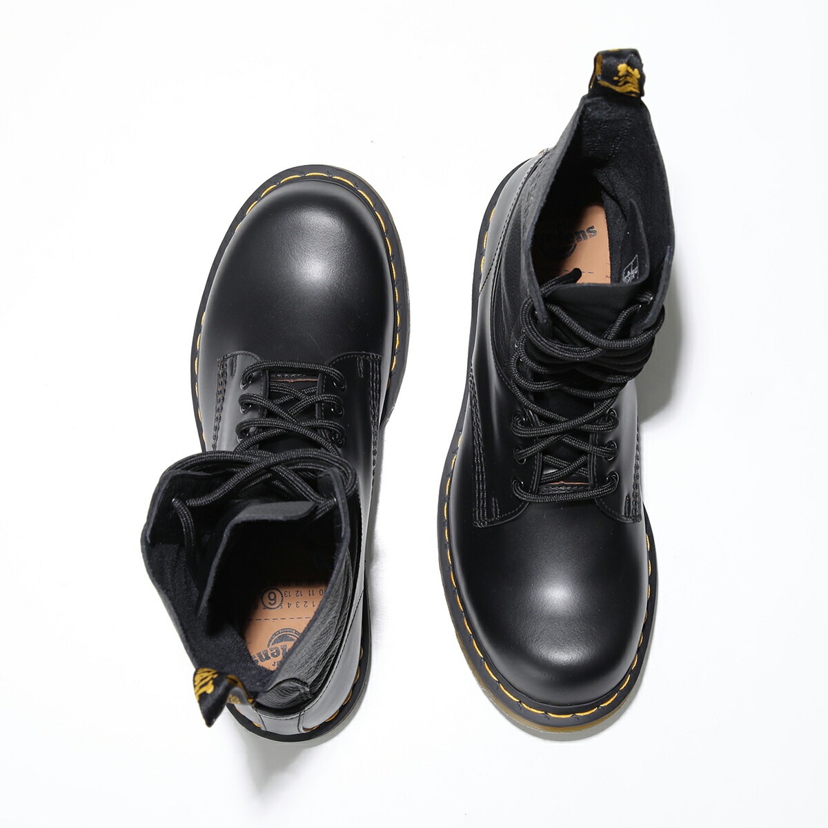 MM6 × Dr.Martens エムエムシックス メゾンマルジェラ ドクターマーチン コラボ ブーツ 1490 TWIST S66WU0126 P8030 レ