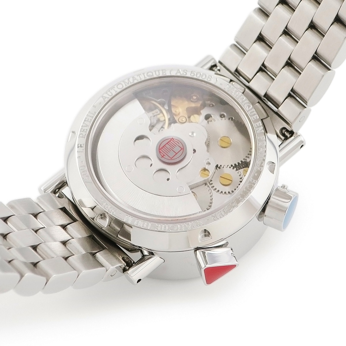 自動巻き メンズ ブラック 黒 赤 青 黄色 デイト 限定 ラウンド 3年保証 自動巻き メンズ ブラック 黒 赤 青 黄色 デイト 限定 ラウンド 3年保証