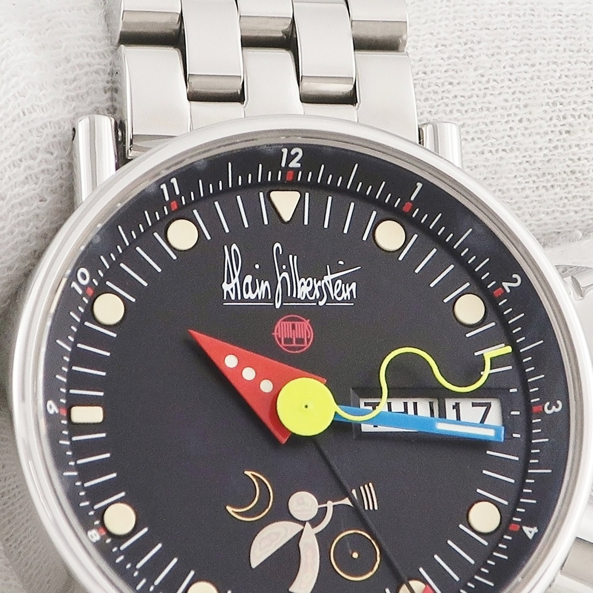 自動巻き メンズ ブラック 黒 赤 青 黄色 デイト 限定 ラウンド 3年保証 自動巻き メンズ ブラック 黒 赤 青 黄色 デイト 限定 ラウンド 3年保証