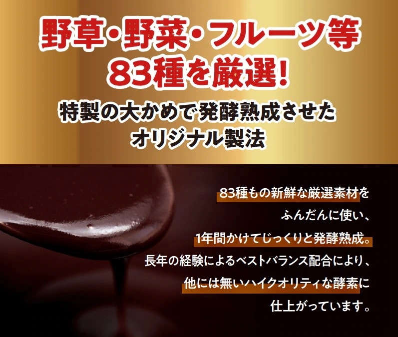 酵素女神 本生 濃縮酵素ペースト 30包2個 83品目の熟成酵素ペースト 酵素女神 本生 濃縮酵素ペースト 30包2個 83品目の熟成酵素ペースト