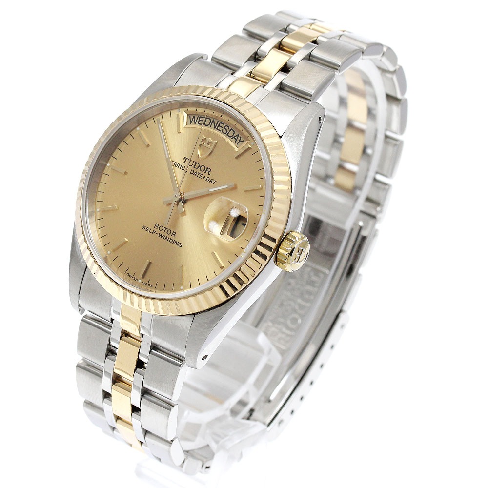 チュードル TUDOR 76213 プリンス デイトデイ 自動巻き メンズ 保証書付き_899039【中古】 チュードル TUDOR 76213 プリンス デイトデイ 自動巻き メンズ 保証書付き_899039【中古】