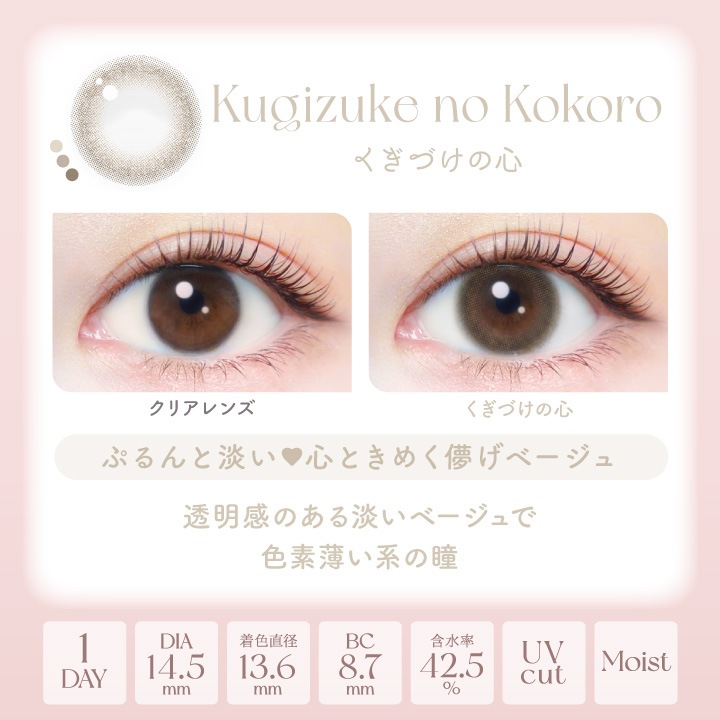 【2箱40枚入】カラコン 1day エバーカラーワンデー ナチュラル 新木優子 度あり 度なし DIA 14.5mm パールベージュ ひとめぼれの恋 くぎづけの心 ナチュラルブラウン