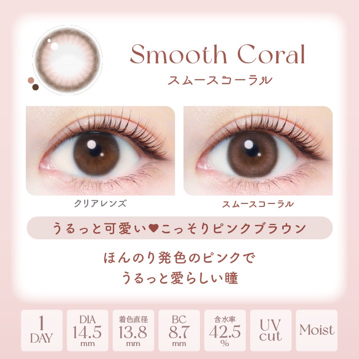 【2箱40枚入】カラコン 1day エバーカラーワンデー ナチュラル 新木優子 度あり 度なし DIA 14.5mm パールベージュ ひとめぼれの恋 くぎづけの心 ナチュラルブラウン