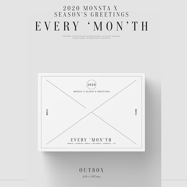 Qoo10] STARSHIPエンターテインメント 2020 MONSTA X SEASON