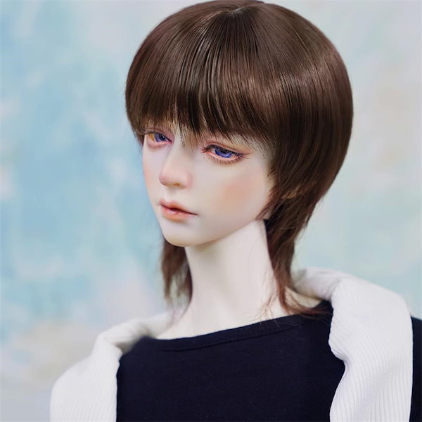 WE126 BJD 1/3 人形 ドール　用ウィッグ カツラ 耐熱 ハンドメイド WE126 BJD 1⁄3 人形 ドール 用ウィッグ カツラ 耐熱 ハンドメイド