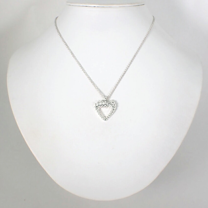 中古】TIFFANY/ティファニー 925 ヴィンテージ オープンハート