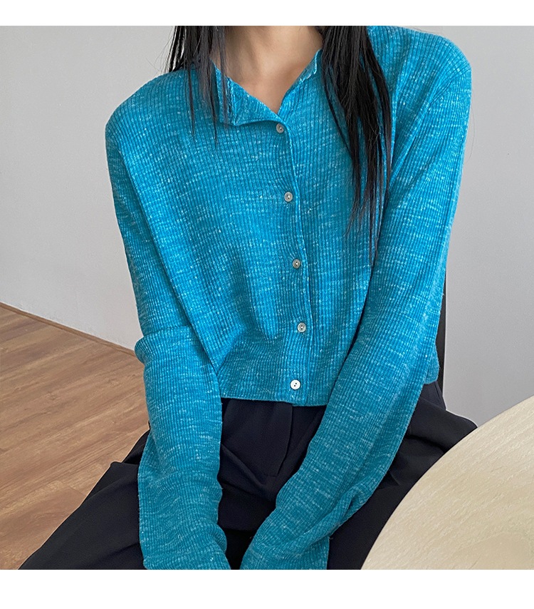 春 新品 ニット 韓国ファッション レディース 長袖カットソー 可愛い 3色
