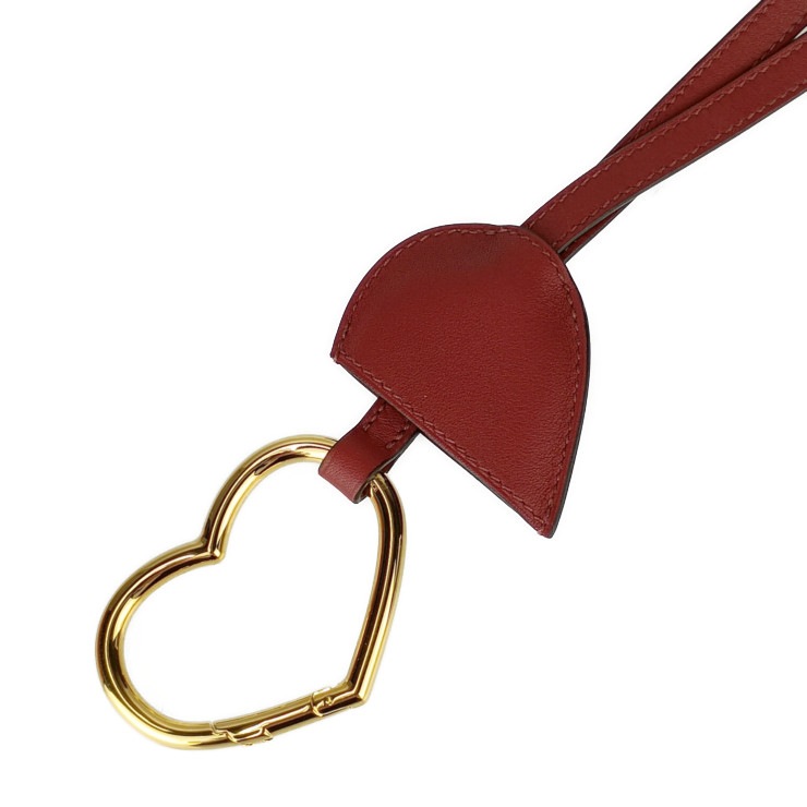 新古未使用展示品 エルメス ネックレス チョーカー クロシェットオ・クール・デュ・フォーブル H500245FK ルージュグレナ スウィフト ストラップ キーホルダー W刻【本物保証】 新古未使用展示品 エルメス ネックレス チョーカー クロシェットオ・クール・デュ・フォーブル H500245FK ルージュグレナ スウィフト ストラップ キーホルダー W刻【本物保証】