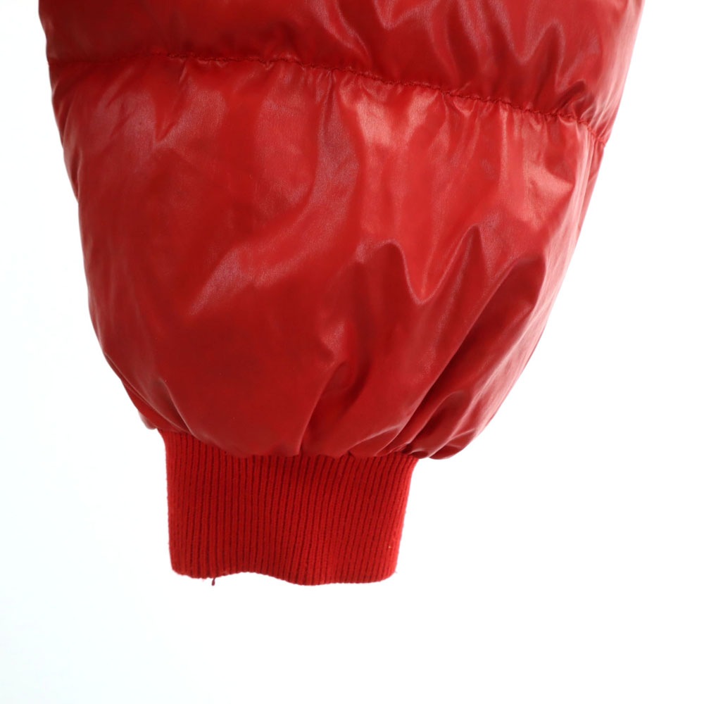 80s 90s フランス製 オールド アシックス ダウンジャケット S レッド メンズ 古着 80s 90s フランス製 オールド アシックス ダウンジャケット S レッド メンズ 古着