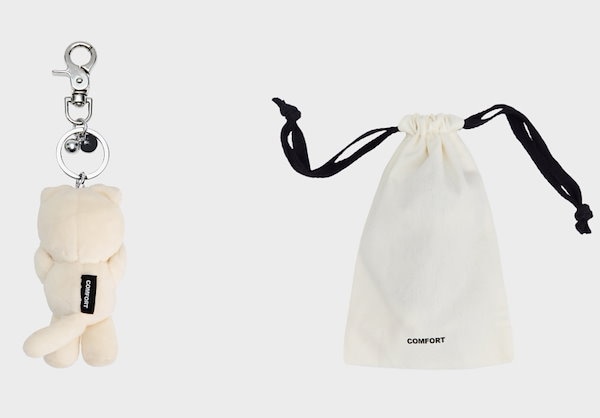 [COMFORT]◆韓国大人気◆ MUNK Key Ring ◆追跡可◆ COMFORT】MUNK Key Ring [正規品] (COMFORT/キーホルダー