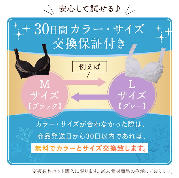 ナイトブラ 育乳 垂れ 4枚ショーツセット＋1枚ショーツセット無料プレゼント 脇高 美胸 バストアップ バストケア 盛れる カップ一体 ノンワイヤー  大きいサイズ 育乳ブラ 谷間 補正