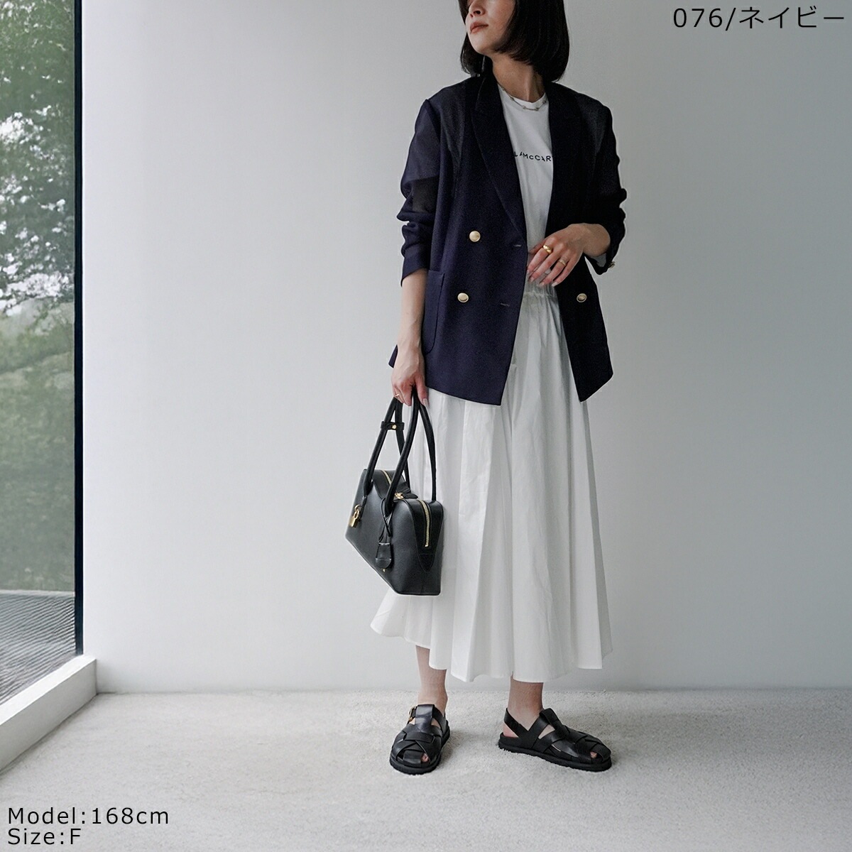 Dignite Collier ディニテコリエ ジャケット 80254200 レディース メッシュ ダブル テーラード 金ボタン カラー4色 【mega】