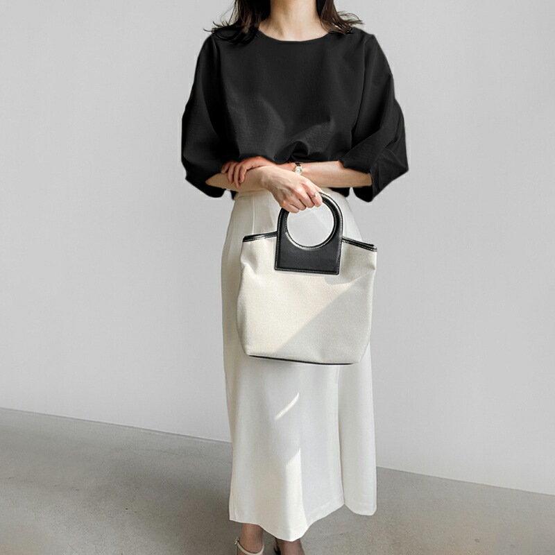 【OUTLET！クーポンで2,192円】 ブラウス ボリューム袖 レディース 半袖 シフォン トップス ボリュームスリーブ バルーン袖 オフィスカジュアル オフィス カジュアル きれいめ 涼しい 薄手