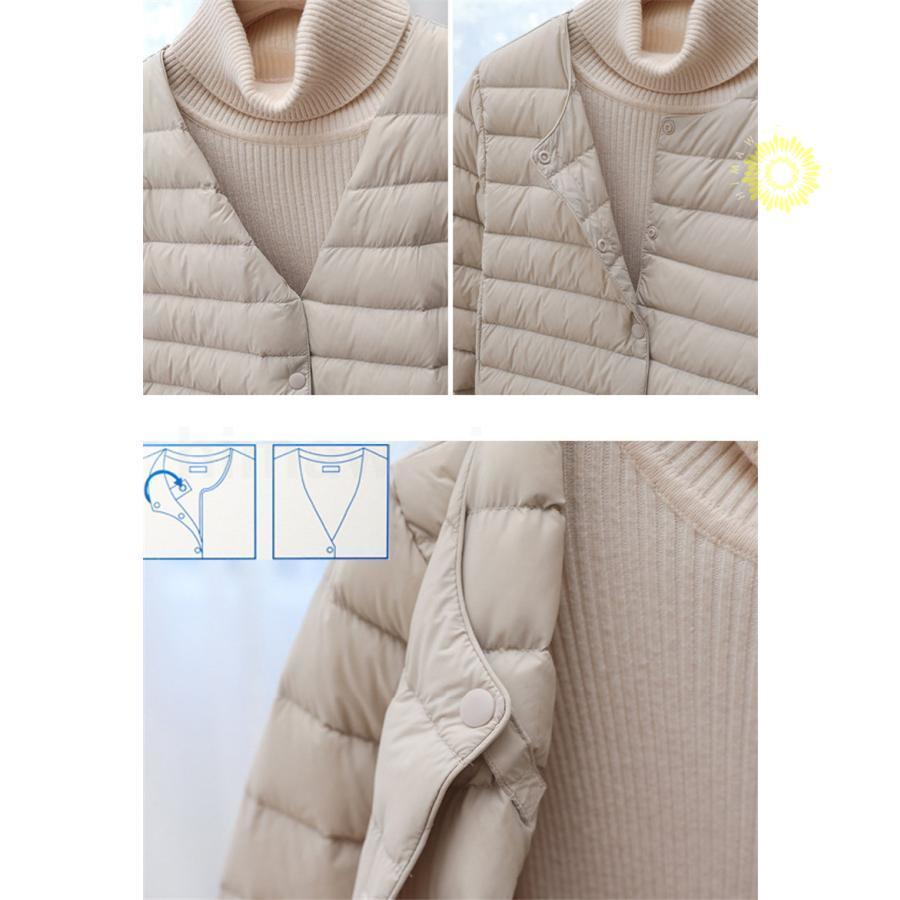 新品 大人気 ダウンロングコート ダウンジャケット ダウンコート ロング丈 防寒 レディース 冬 アウター Vネック 2WAY 軽量 トップス 体型カバー 新品 大人気 ダウンロングコート ダウンジャケット ダウンコート ロング丈 防寒 レディース 冬 アウター Vネック 2WAY 軽量 トップス 体型カバー