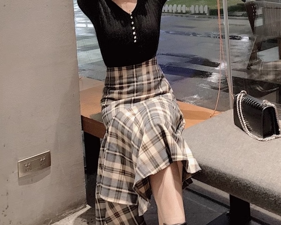 レディース スカート ミモレ ロング ミドル丈 左右非対称 イレギュラー 不規則 タイト スリム 細身 Aライン フィッシュテール フェミニン フリル ハイウエスト 切り替えデザイン かわいい