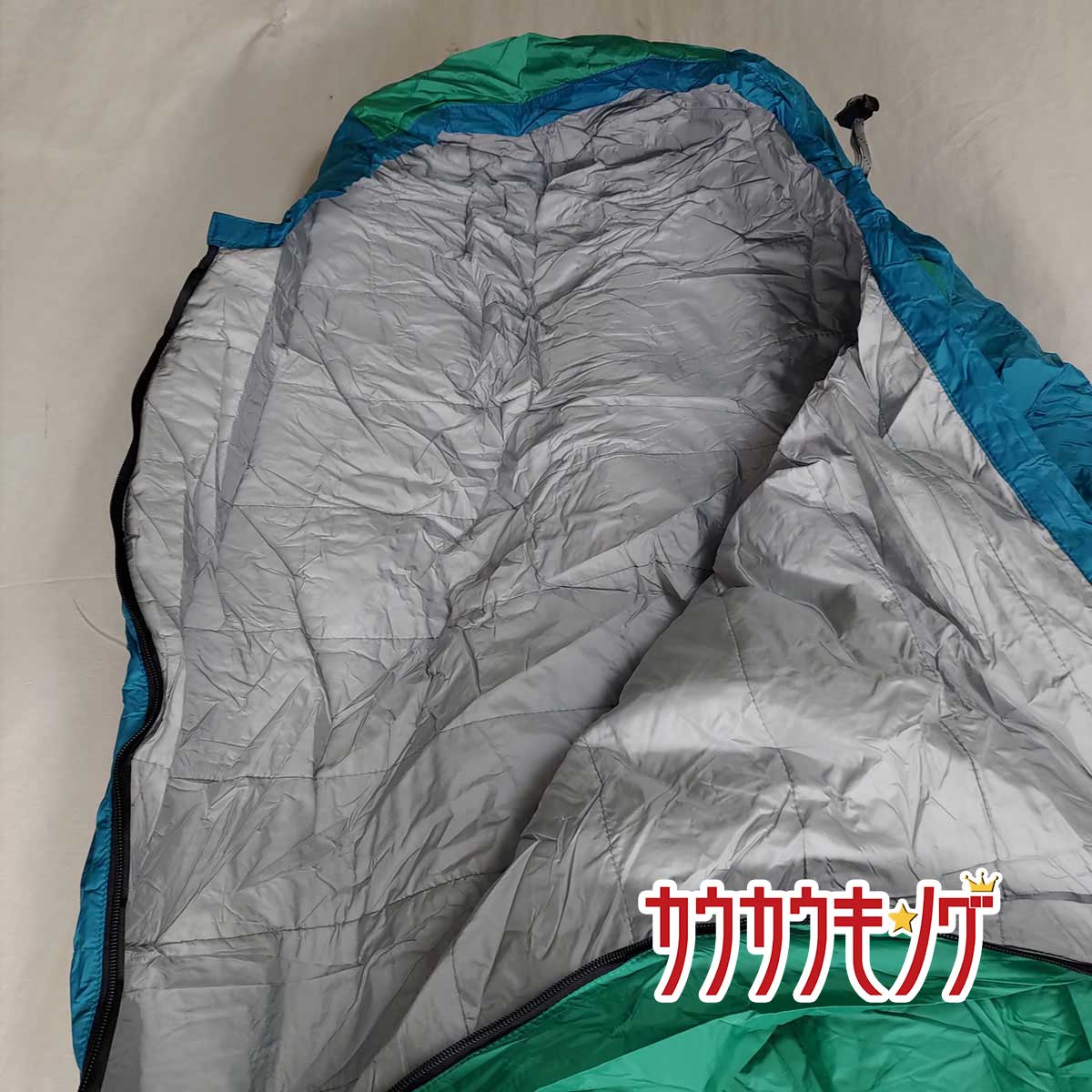 【中古】IBS MICRO-STUFF SLEEPING BAG マイクロスタッフスリーピングバッグ DX /モンベル スーパータフバッグ シュラフ/寝袋 2点