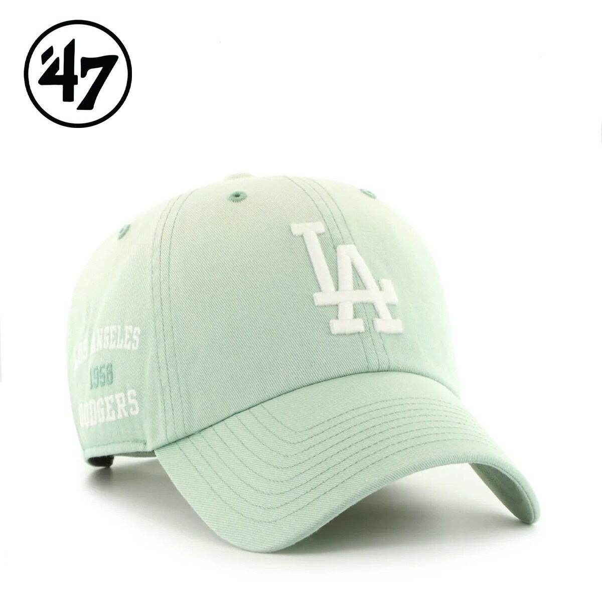 キャップ クリーンナップ ロサンゼルス・ドジャース Truro ユーカリプタス 調節可能 チームロゴ 野球帽 B-TRURO12GWS-YQ メジャーリーグ 正規品