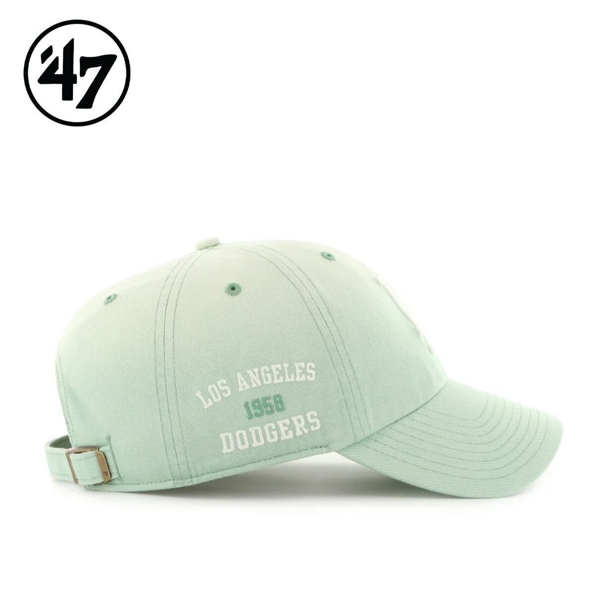 キャップ クリーンナップ ロサンゼルス・ドジャース Truro ユーカリプタス 調節可能 チームロゴ 野球帽 B-TRURO12GWS-YQ メジャーリーグ 正規品