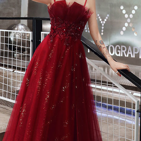 乾杯花嫁 2025 結婚婚約お返しバーガンディ宴会ドレスレディースロングスタイル日常着用可能 乾杯花嫁 2025 結婚婚約お返しバーガンディ宴会ドレスレディースロングスタイル日常着用可能