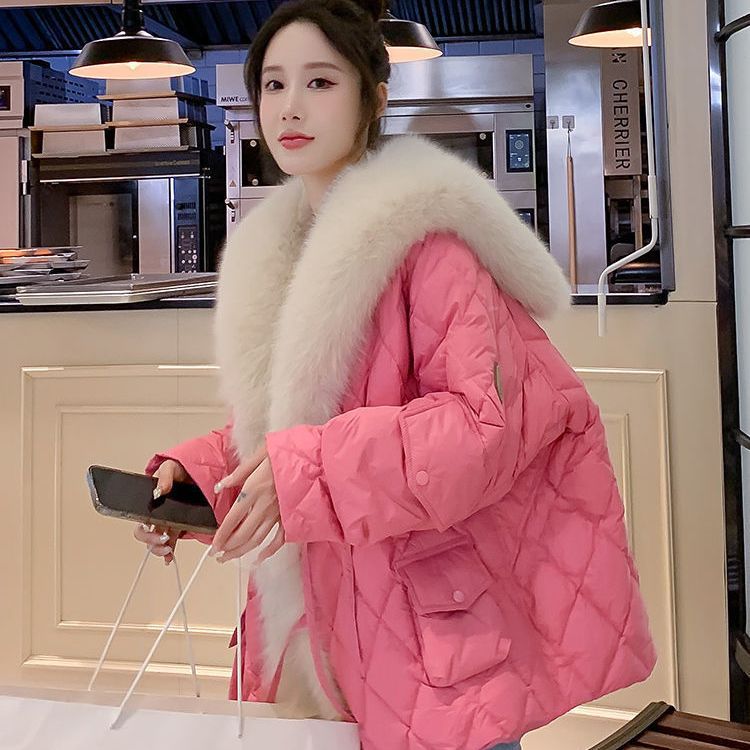 【新商品 急速出荷！】秋冬 新作 裏起毛 厚手 防寒 大きいサイズ アウター トップス セミロング丈 レディース 人工 毛皮コート 暖かい ゆったり AWアウター 皮毛一体 福袋 おしゃれ 2025福