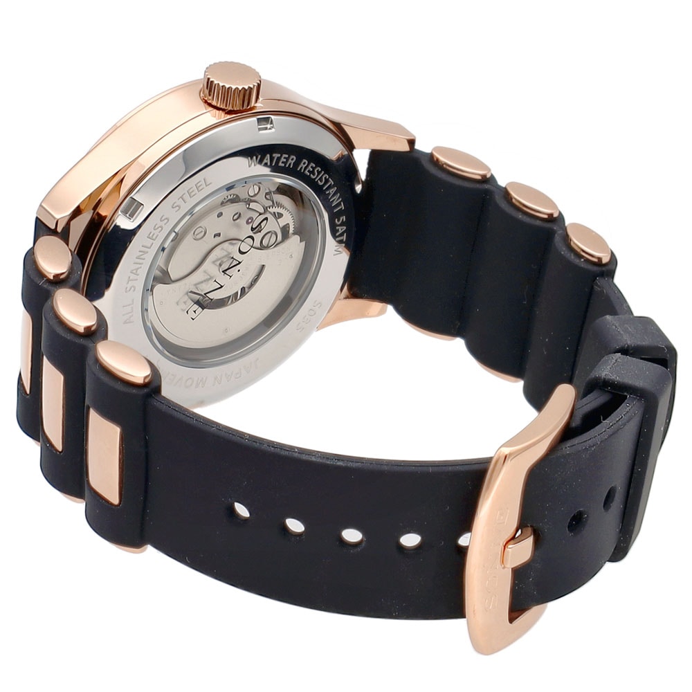 ゾンネ 【国内正規品】ゾンネ 自動巻き　メンズタイプ S035PG-BK