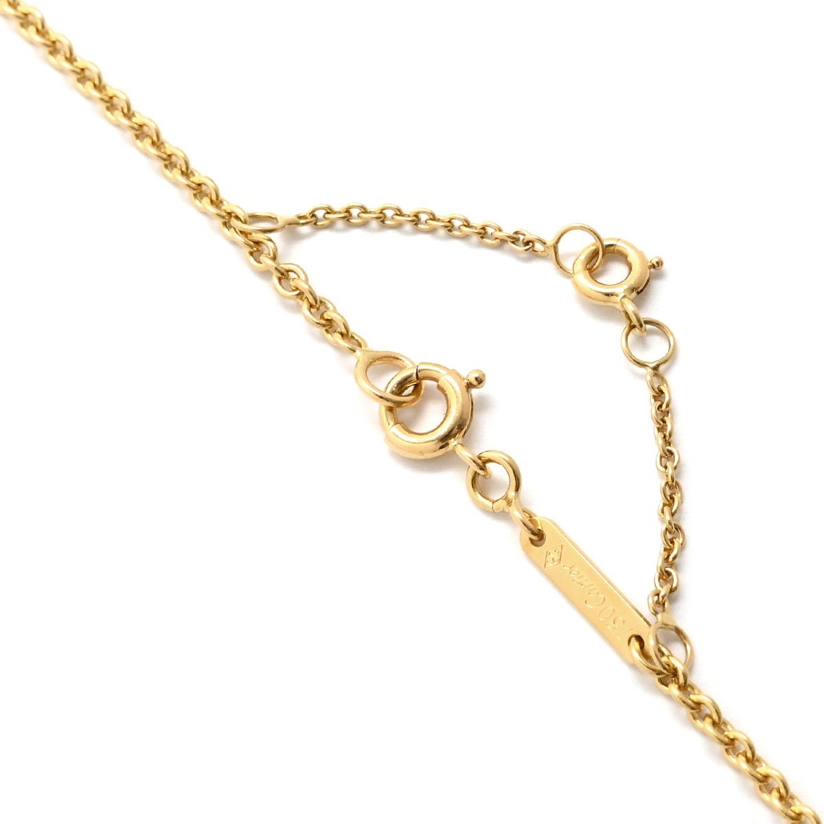 カルティエ Cartier ネックレス ハート パヴェダイヤ K18YG ダイヤモンド イエローゴールド K18YG 18金 【中古】 カルティエ Cartier ネックレス ハート パヴェダイヤ K18YG ダイヤモンド イエローゴールド K18YG 18金 【中古】