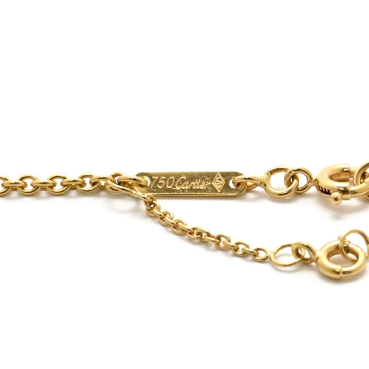 カルティエ Cartier ネックレス ハート パヴェダイヤ K18YG ダイヤモンド イエローゴールド K18YG 18金 【中古】 カルティエ Cartier ネックレス ハート パヴェダイヤ K18YG ダイヤモンド イエローゴールド K18YG 18金 【中古】