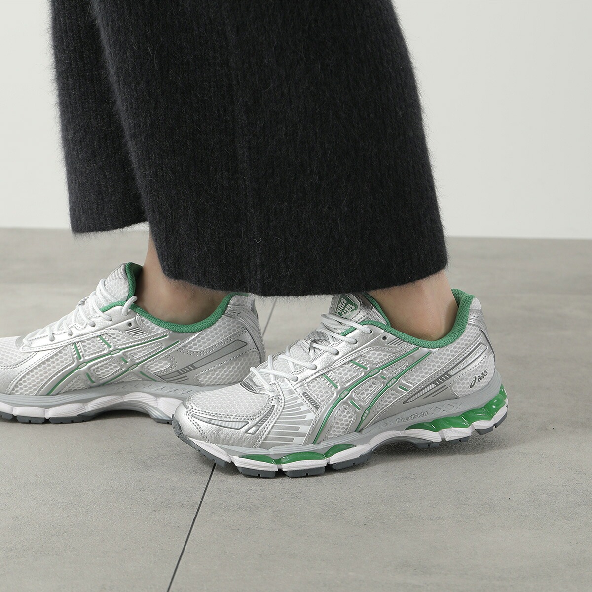 ASICS アシックス スニーカー GEL-KAYANO 12.1 ゲルカヤノ 1203A759-100 メンズ ローカット レースアップ 厚底 シューズ 靴 WHITE/PURE-SILVER