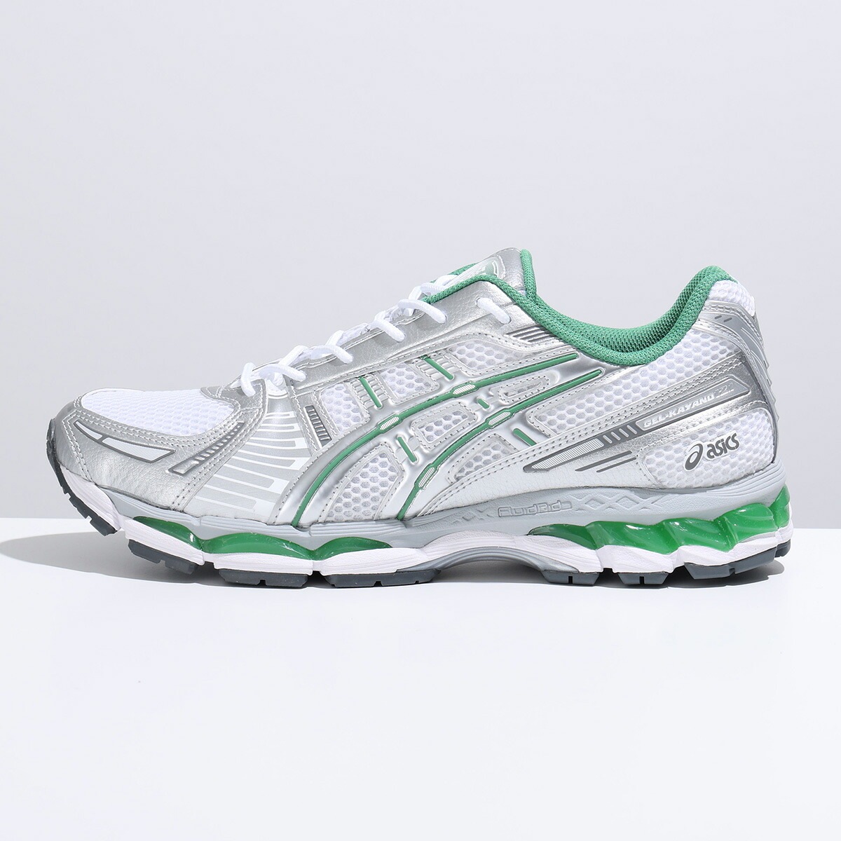 ASICS アシックス スニーカー GEL-KAYANO 12.1 ゲルカヤノ 1203A759-100 メンズ ローカット レースアップ 厚底 シューズ 靴 WHITE/PURE-SILVER