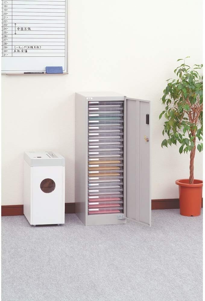 ナカバヤシ 書類棚 アバンテV2 鍵付きセキュリティフロアケース A4書類収納 AF-S18 グレー ナカバヤシ 書類棚 アバンテV2 鍵付きセキュリティフロアケース A4書類収納 AF-S18 グレー